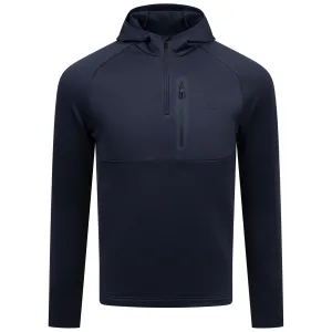 Adam Quarter Zip Hood JL Navy - AW24