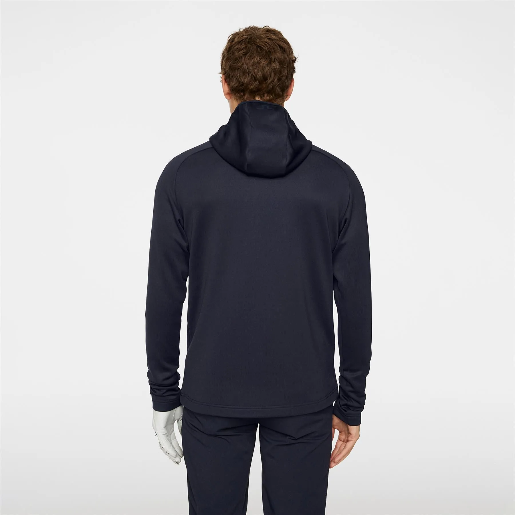 Adam Quarter Zip Hood JL Navy - AW24