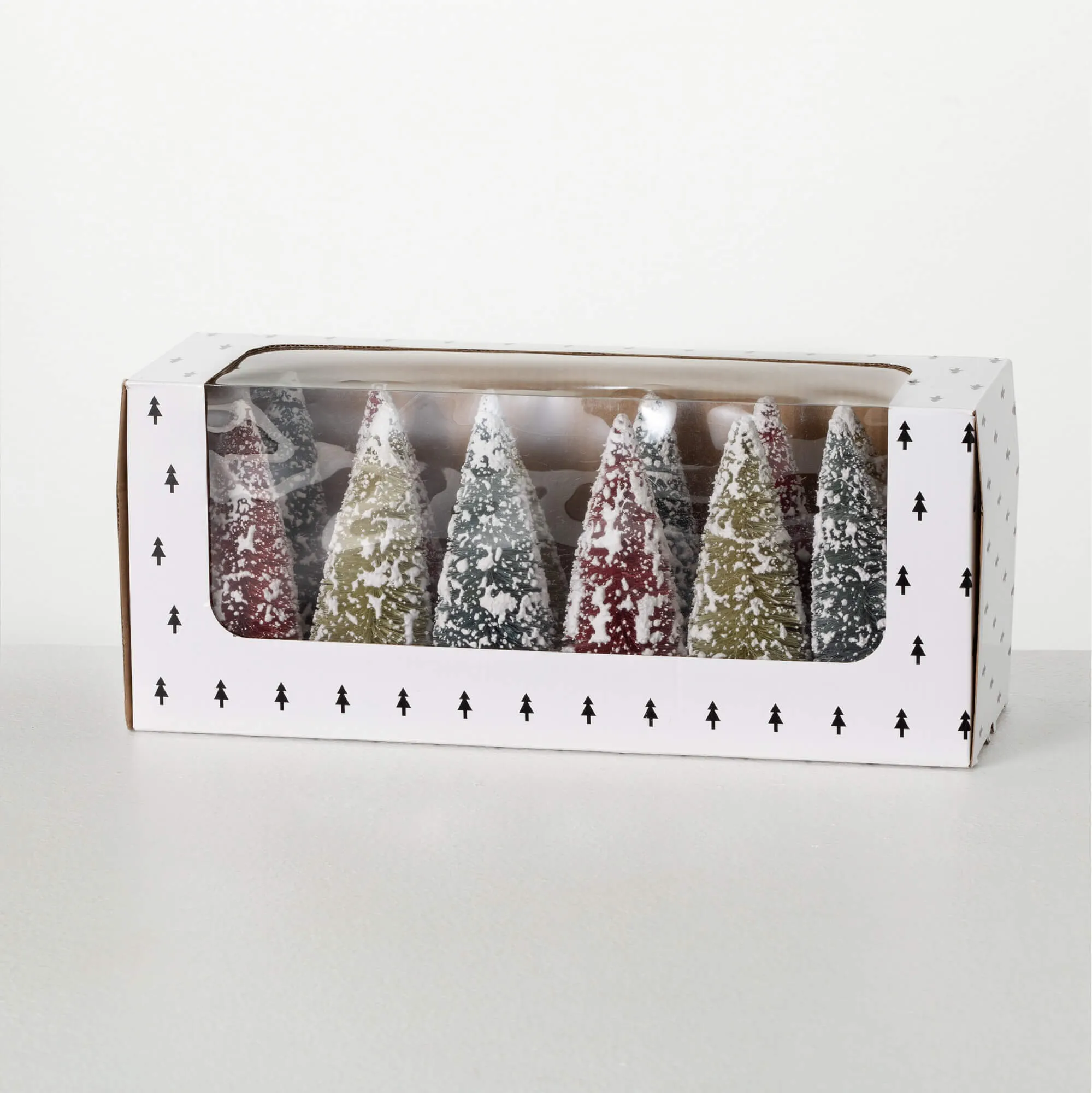 Boxed Bottlebrush Tree Set 12