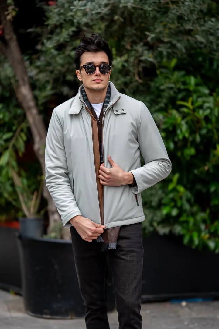 Brabion Gray Waterproof Coat