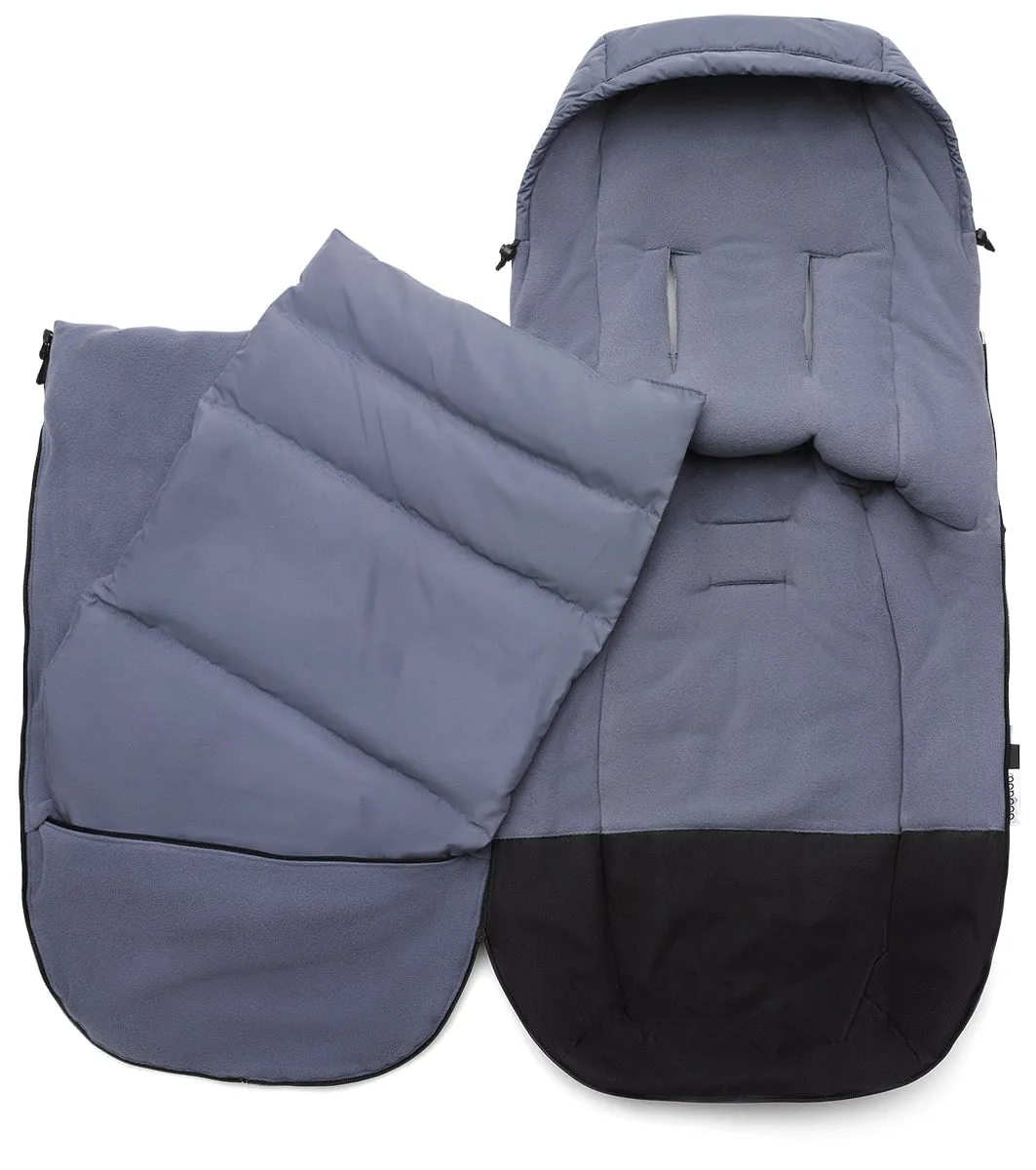 Bugaboo Performance Winter Footmuff - Seaside Blue