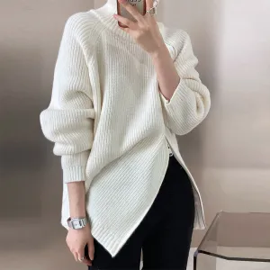 Camille Ribbed Knit Sweater