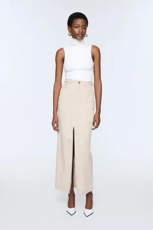 Chicago Suede Maxi Skirt