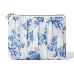 Classic Flower Tissue Pouch Navy