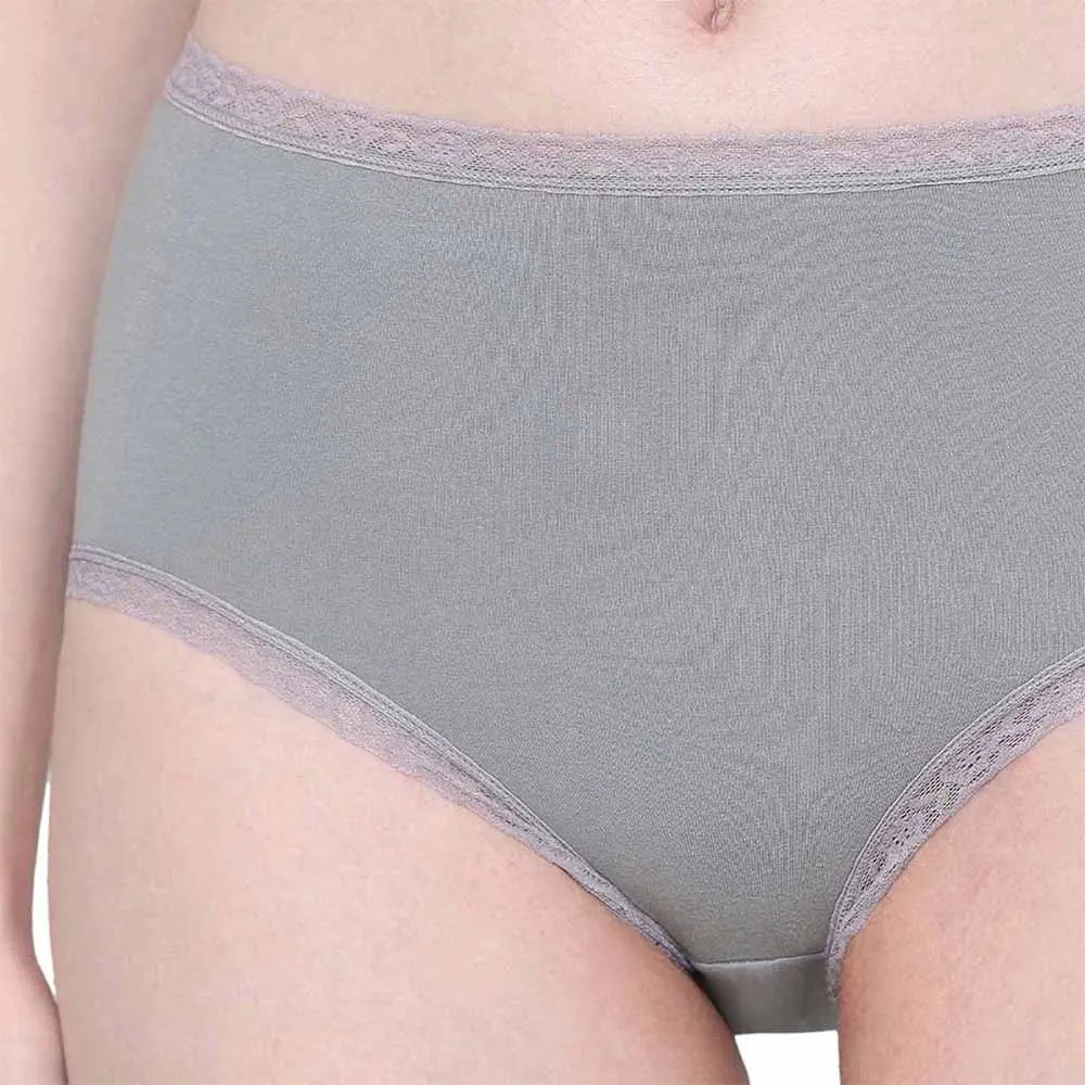 Dear Hip Mid-Waist Full Coverage Comfortable Everyday Wear Pack Of 2 Panties