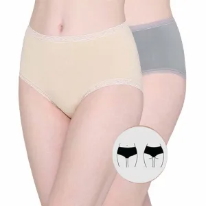 Dear Hip Mid-Waist Full Coverage Comfortable Everyday Wear Pack Of 2 Panties