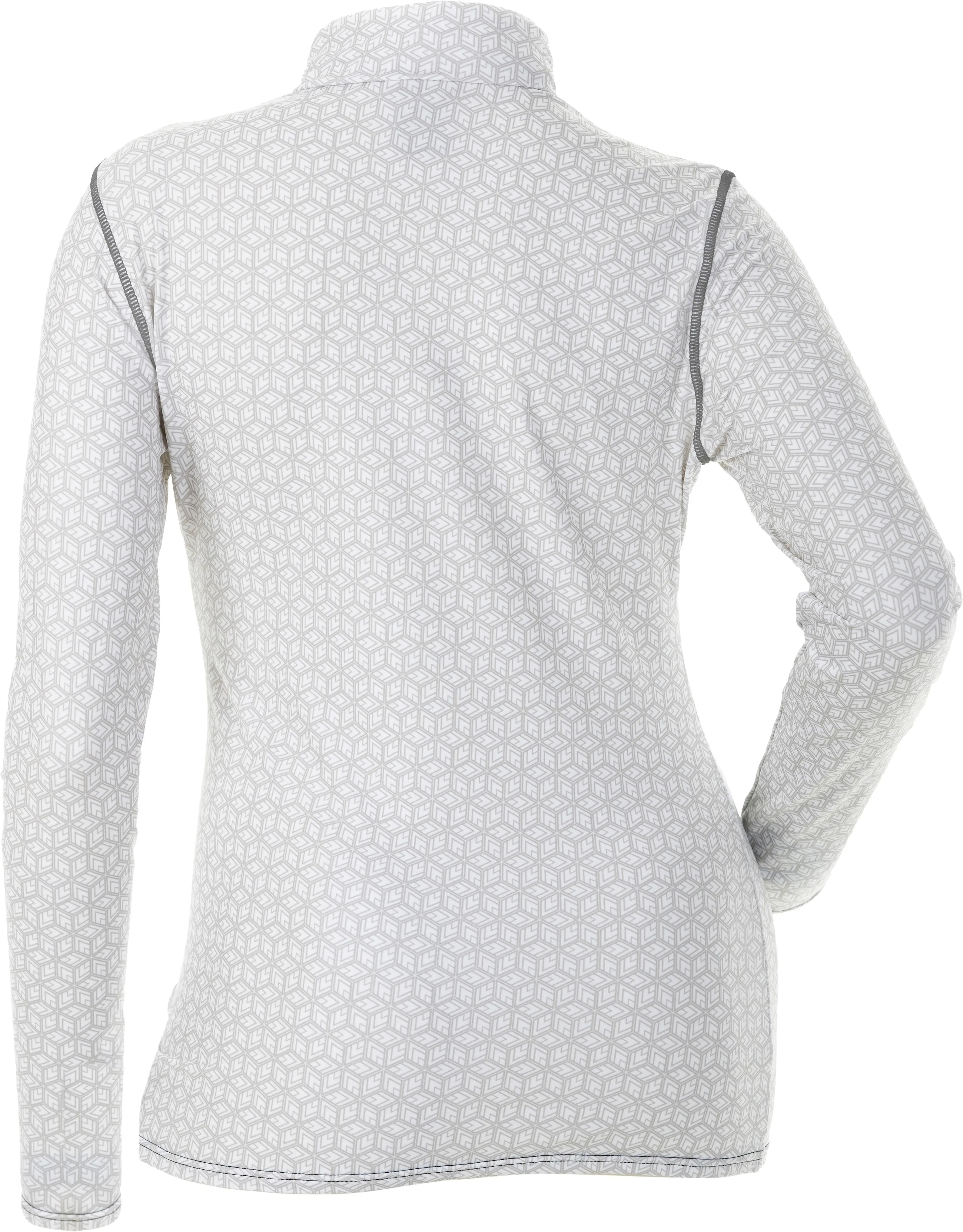 DIVAS D TECH BASE LAYER SHIRT WHITE SNOWFLAKE 2X 98886