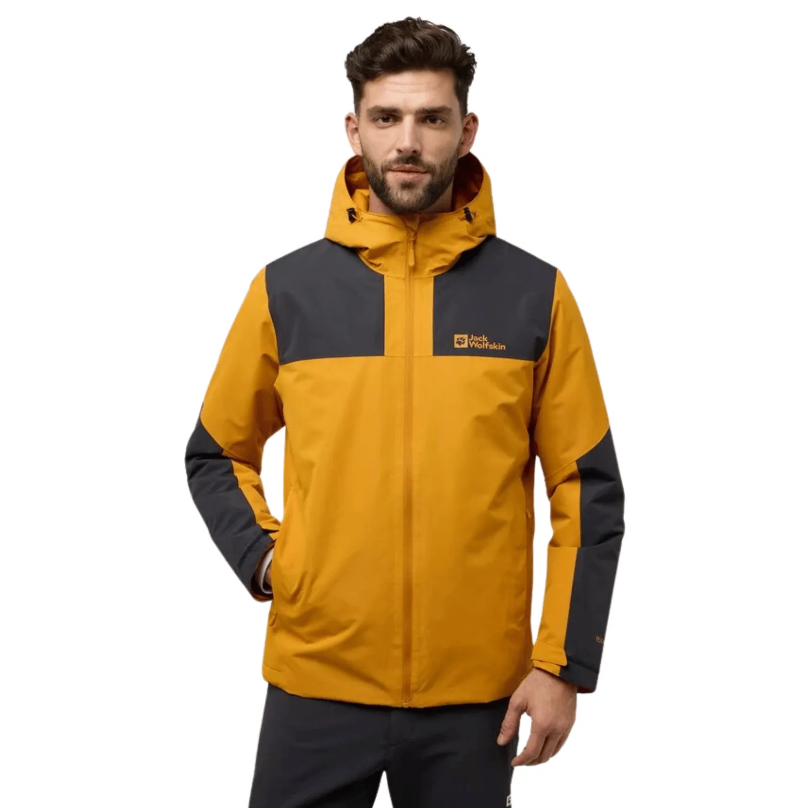 Jack Wofskin Mens Jasper Waterproof Hooded Jacket