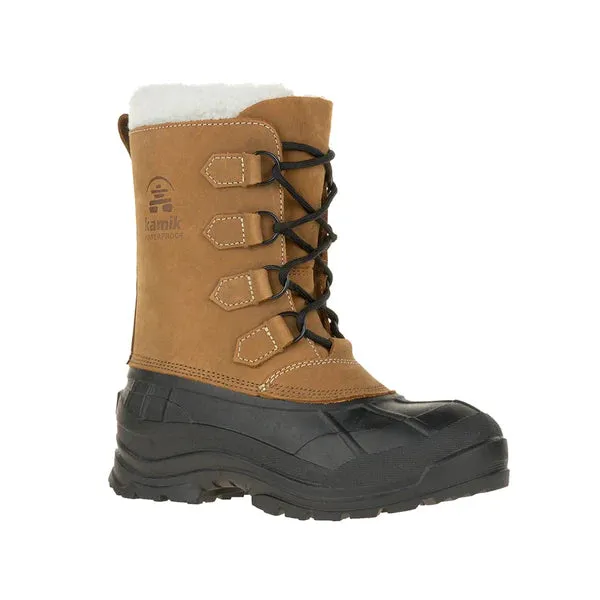 Kamik Alborg Mens Apres Boots - Tan