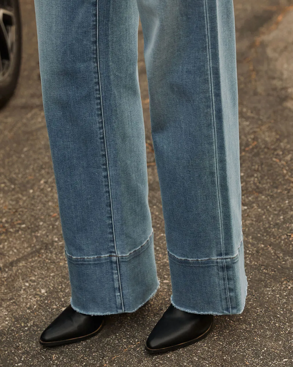 Lauren High Rise Bootcut Jeans