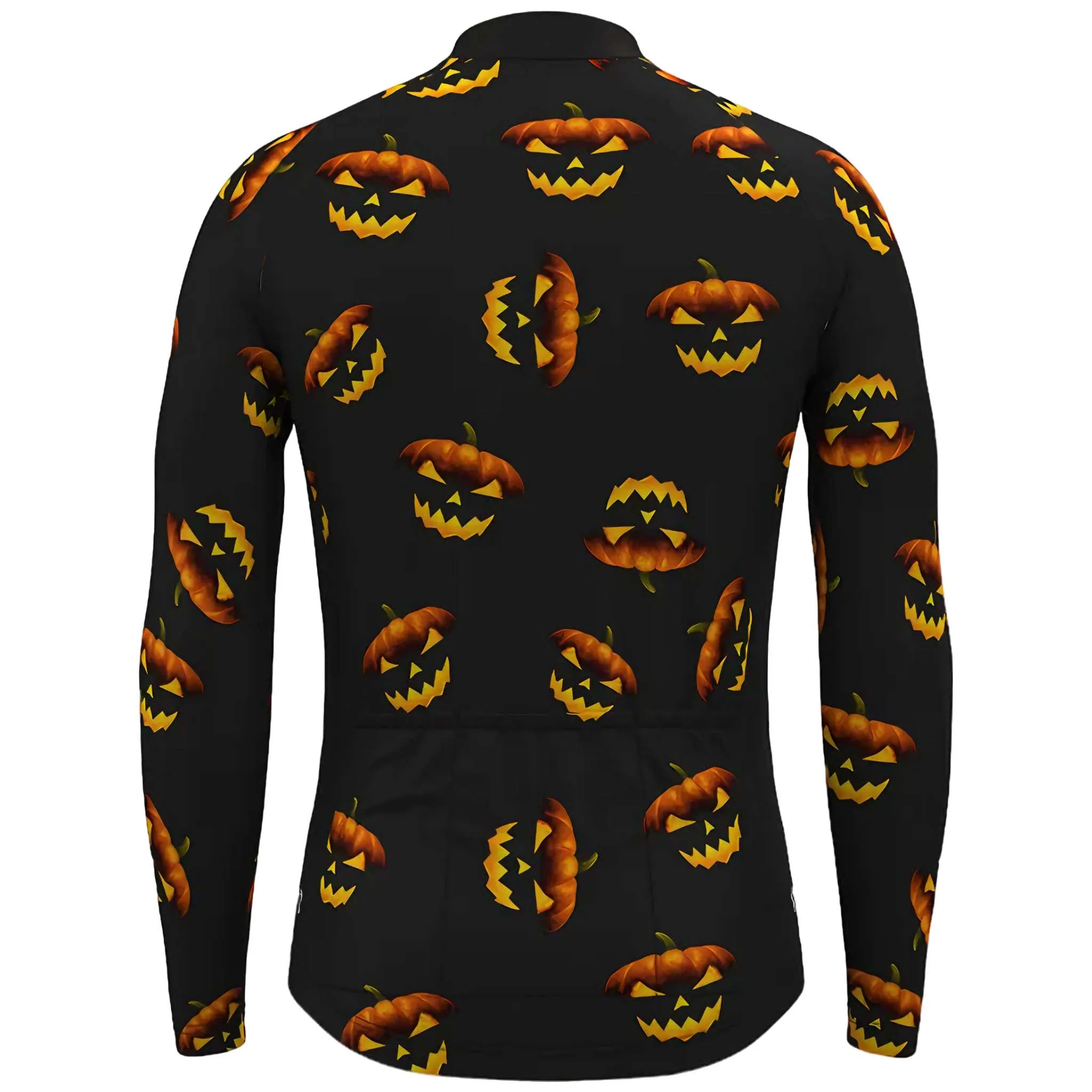 Men's Halloween Thermal Fleece Cycling Jersey - Men's