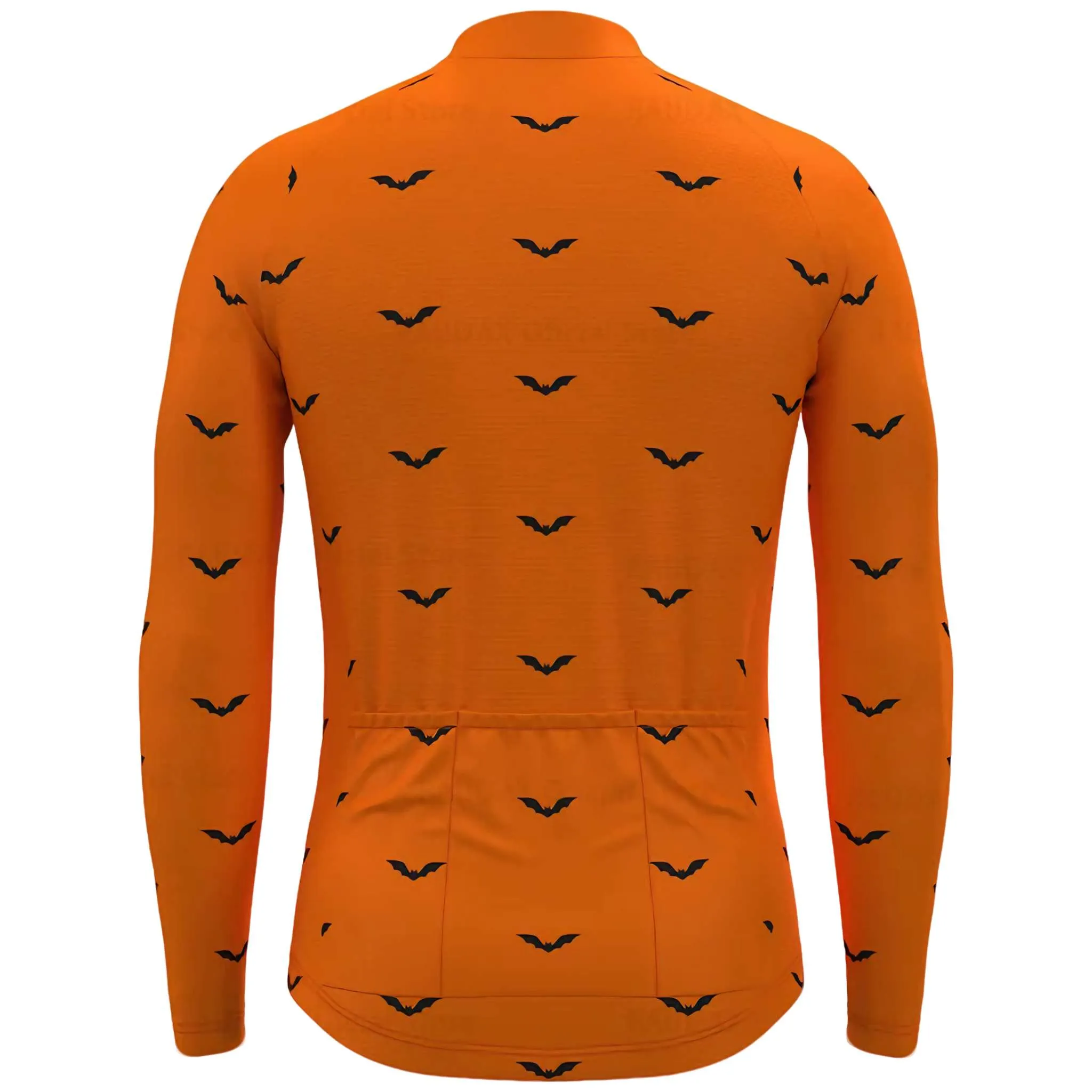 Men's Halloween Thermal Fleece Cycling Jersey - Men's