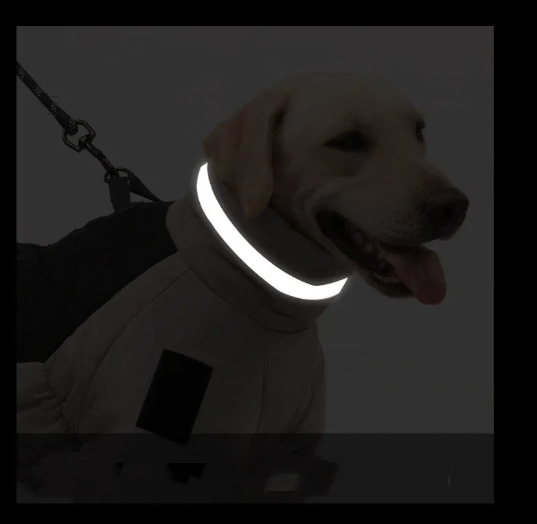 New Pet Dog Jacket Thickened With Reflective Warmth Pet Supplies | Brodtica.com