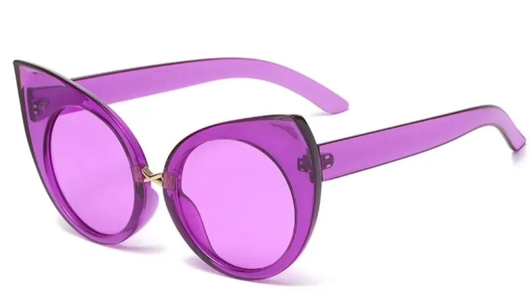 Oversized Round Sunglasses - Comfortable & Stylish Daily Wear