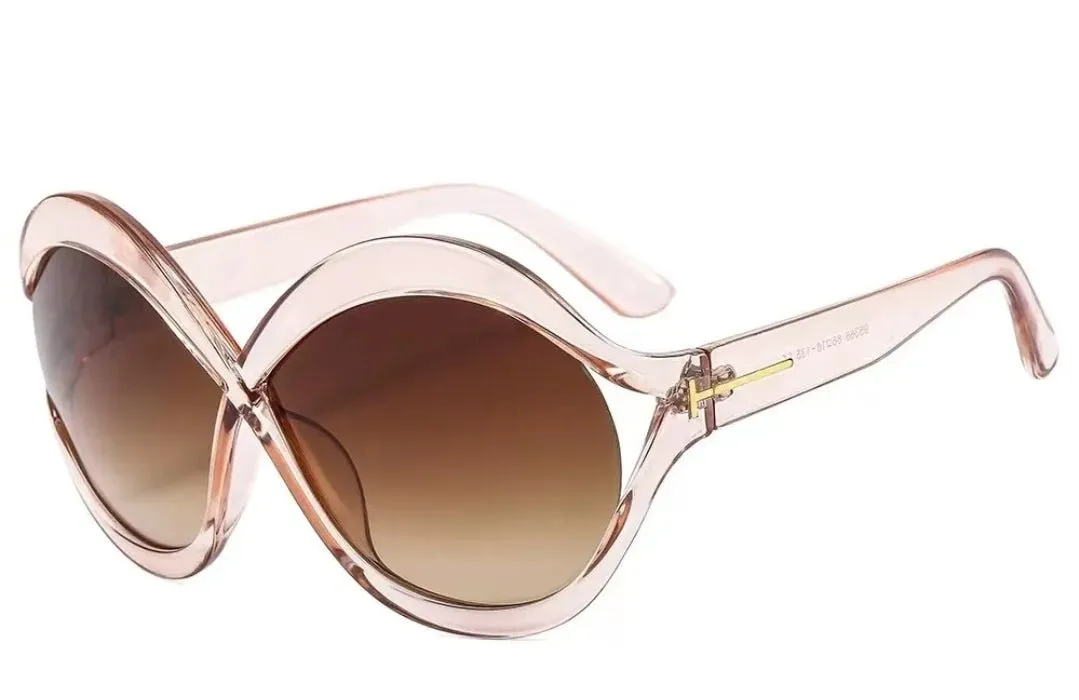 Oversized Round Sunglasses - Comfortable & Stylish Daily Wear