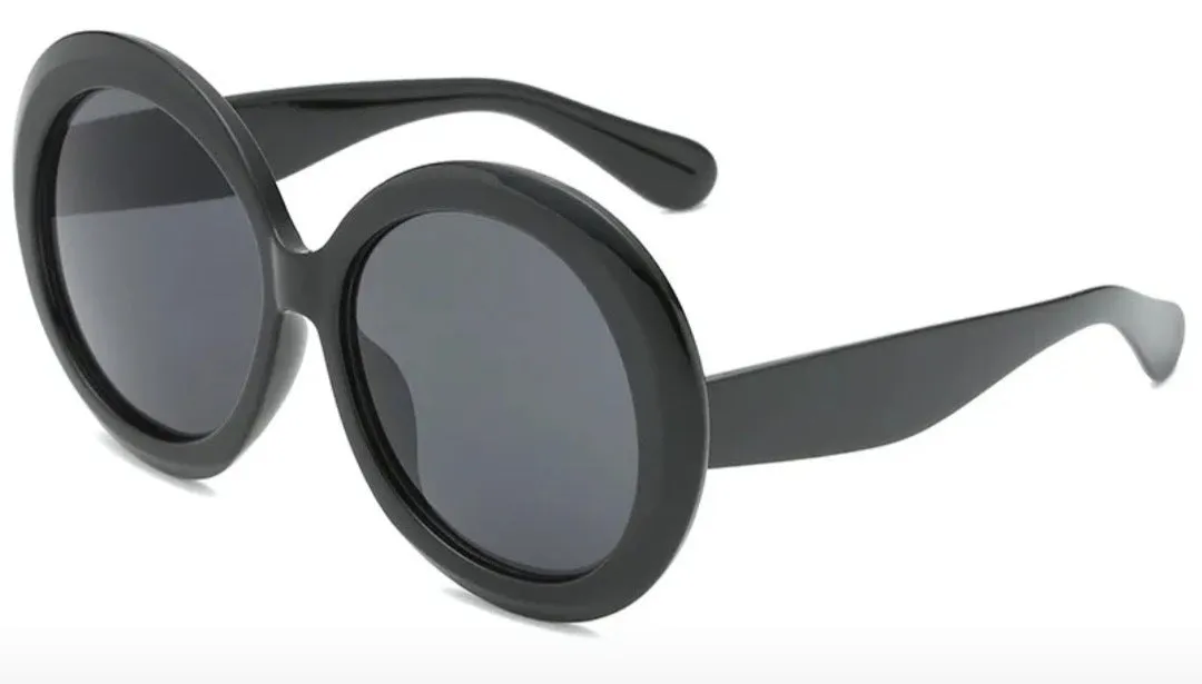 Oversized Round Sunglasses - Comfortable & Stylish Daily Wear