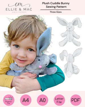 Plush Cuddle Bunny Pattern