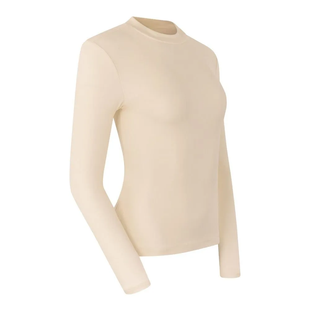 Pure Golf Ladies Fern Super Soft Mini Mock Neck Golf Top PG-38502