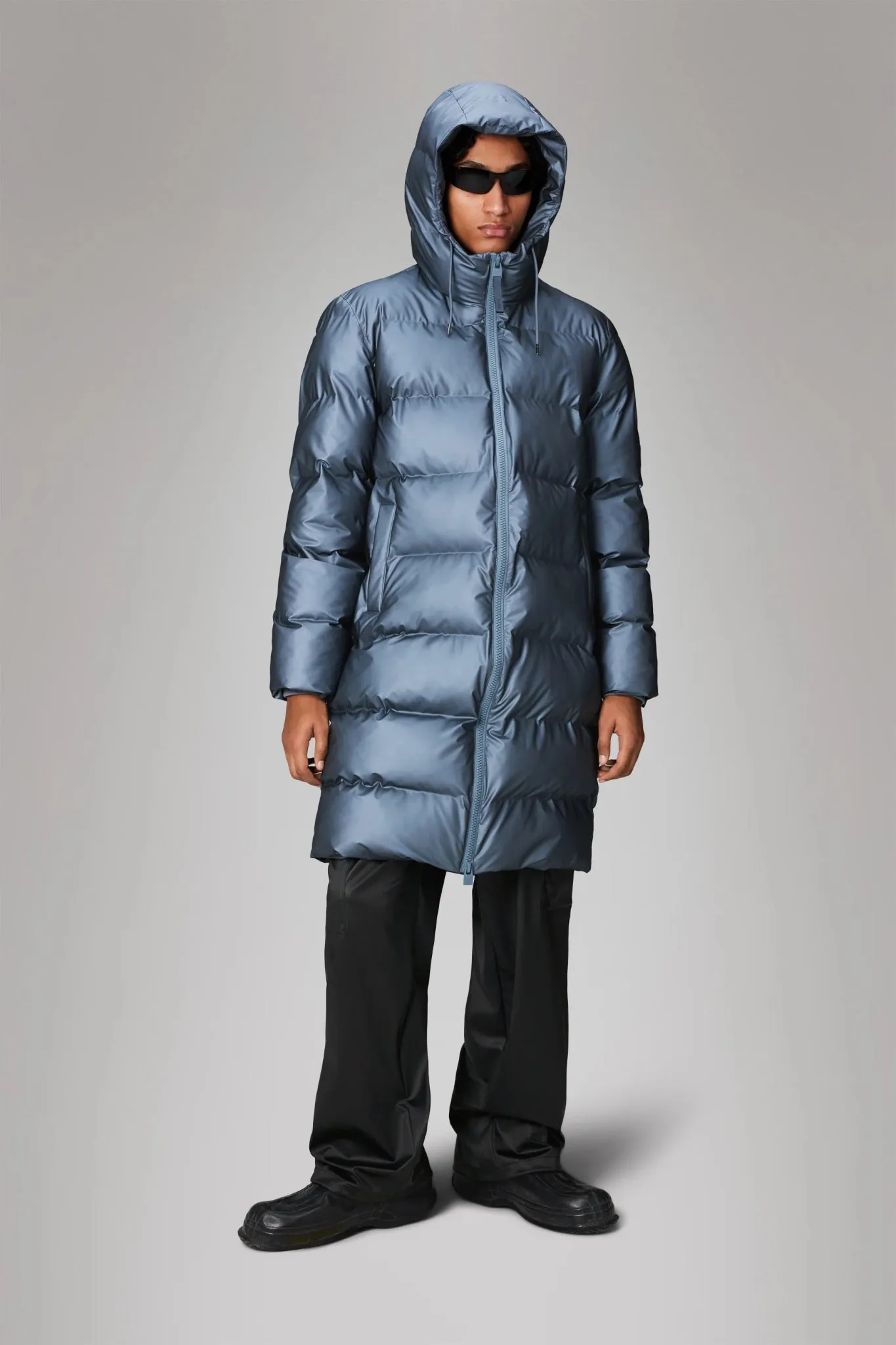 RAINS ALTA Longer Puffer Jacket W3T4