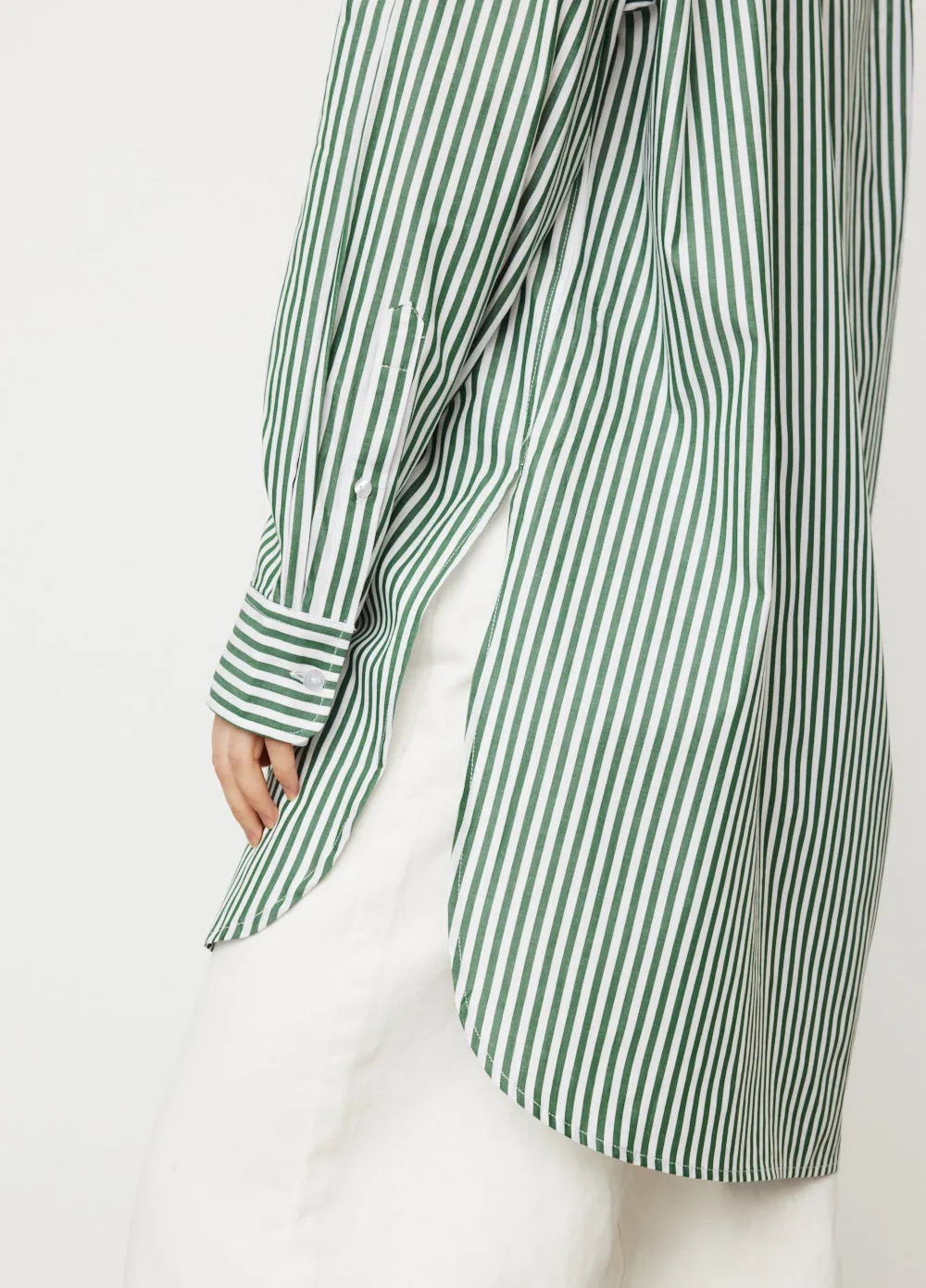 Sally Stripe Shirt Dress