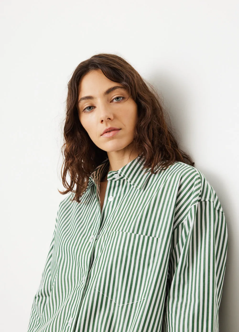 Sally Stripe Shirt Dress