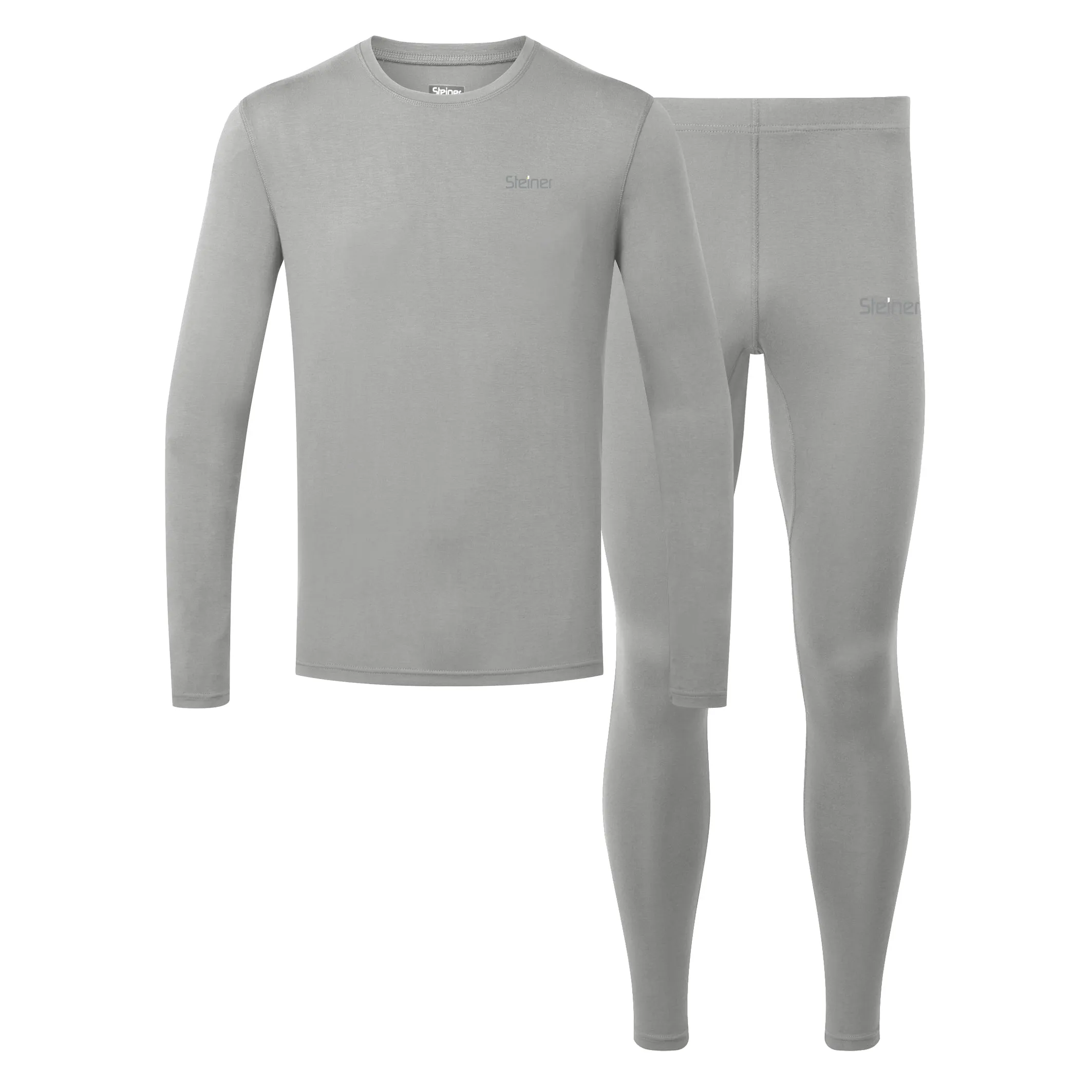 Steiner Mens Soft-Tec Active Thermal Set Grey Marl