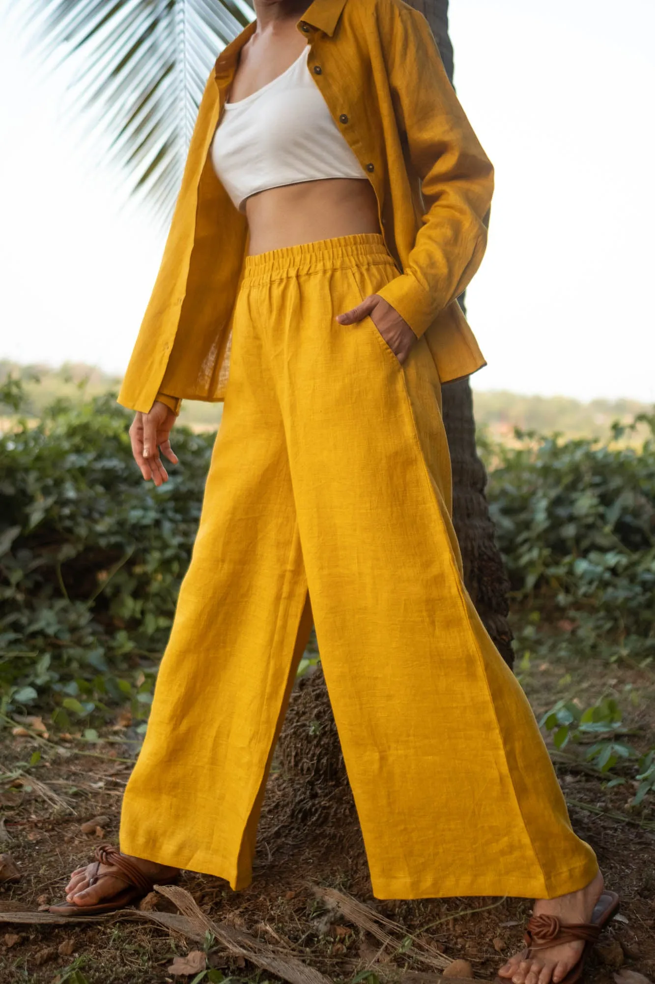 The Linen Oversized Pants