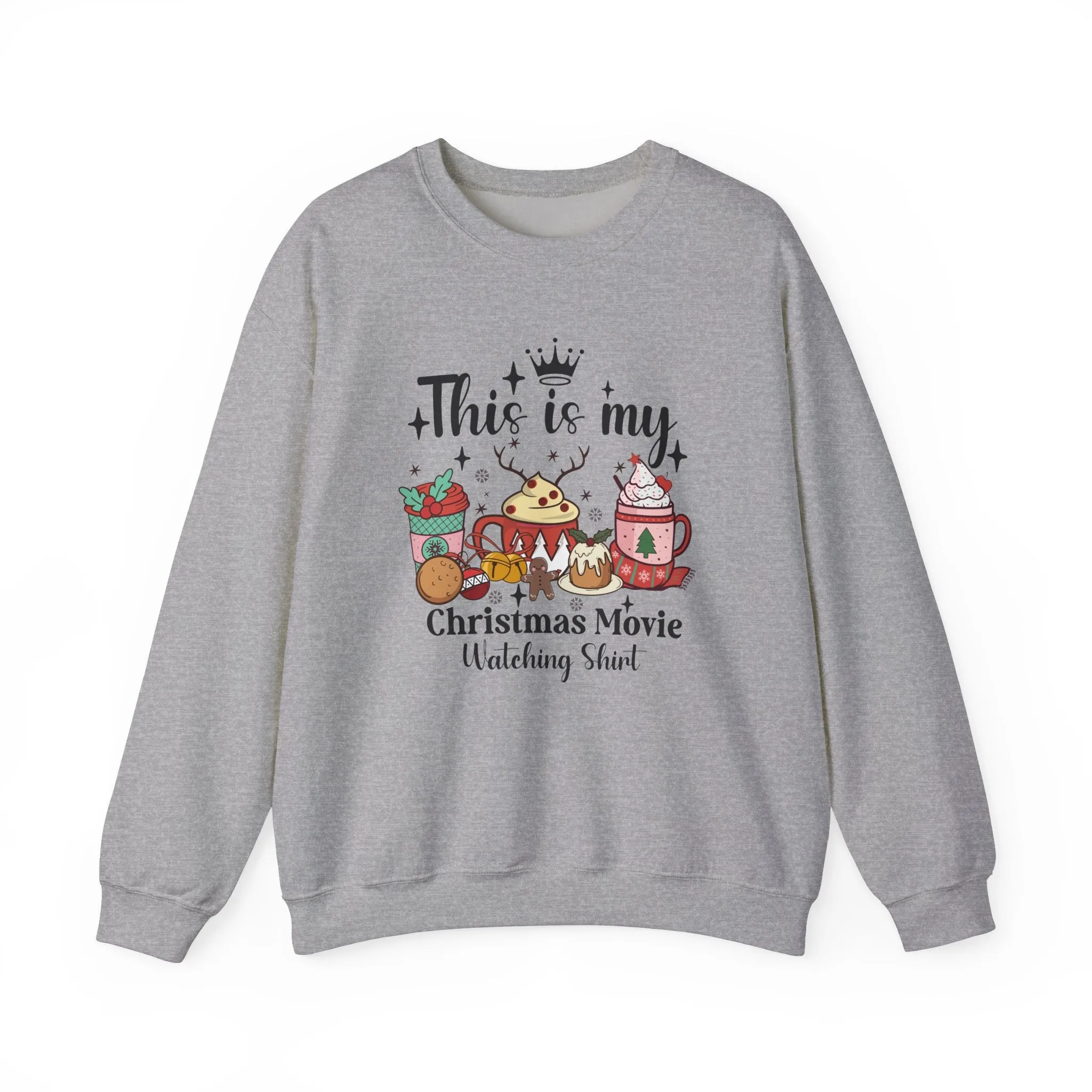 This is My Christmas Movie Watching Sweatshirt - Heavy Blend Crewneck