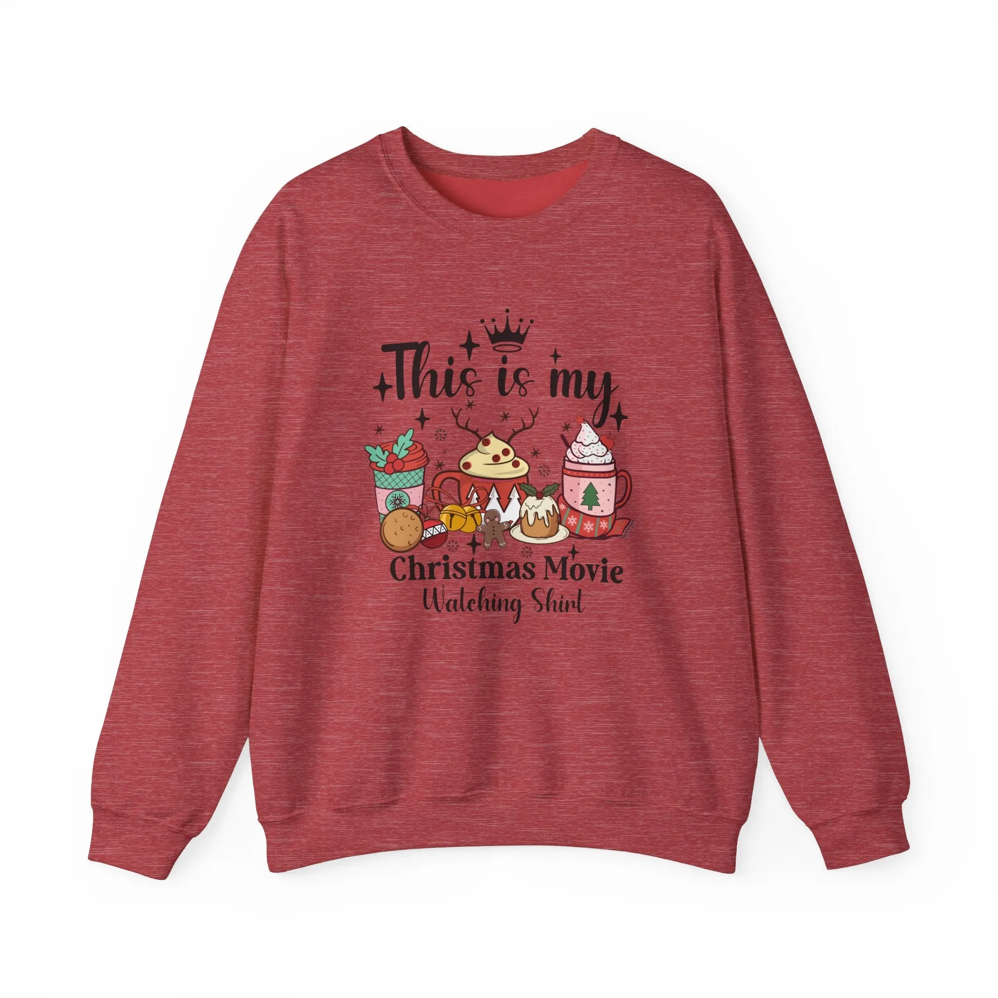 This is My Christmas Movie Watching Sweatshirt - Heavy Blend Crewneck