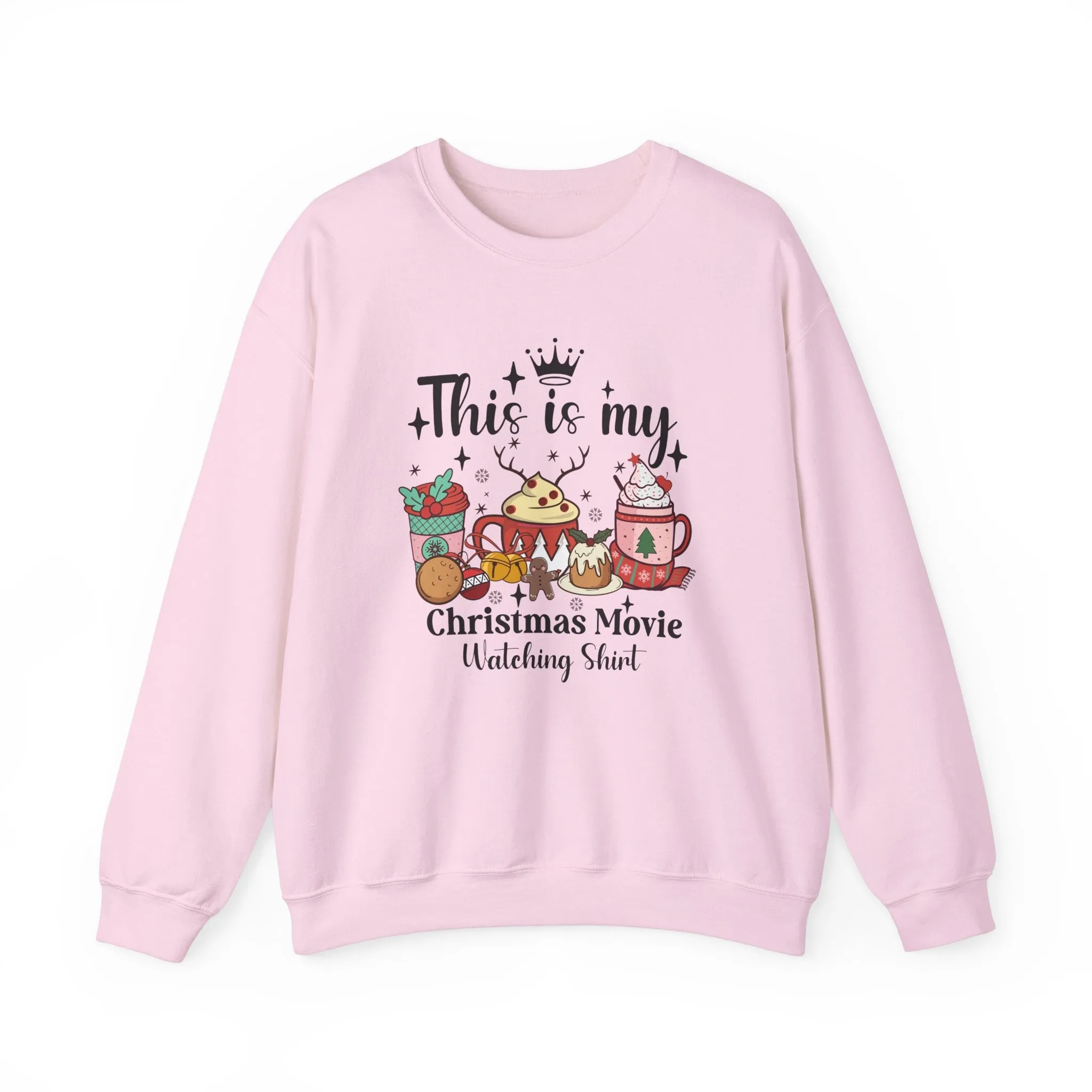 This is My Christmas Movie Watching Sweatshirt - Heavy Blend Crewneck