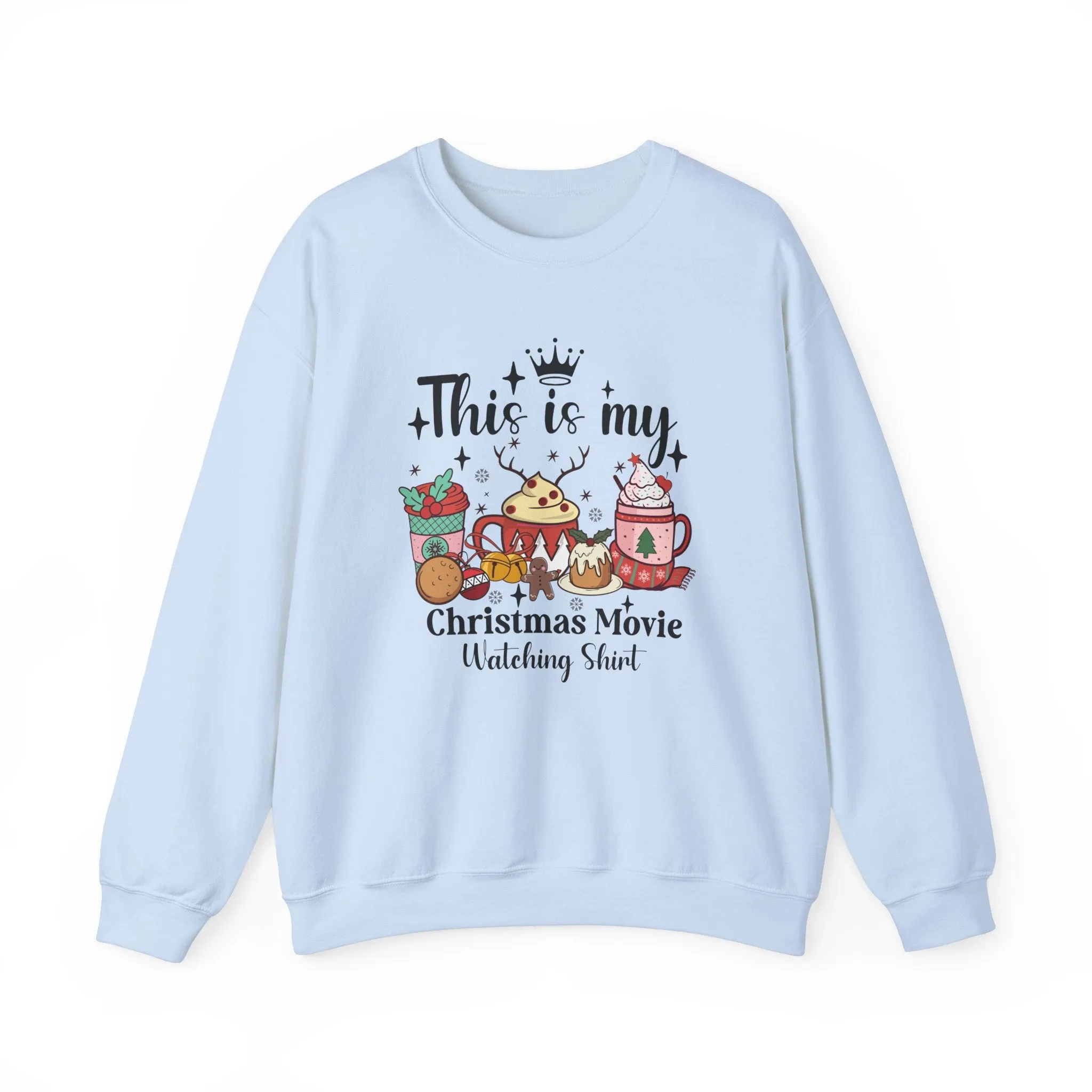 This is My Christmas Movie Watching Sweatshirt - Heavy Blend Crewneck