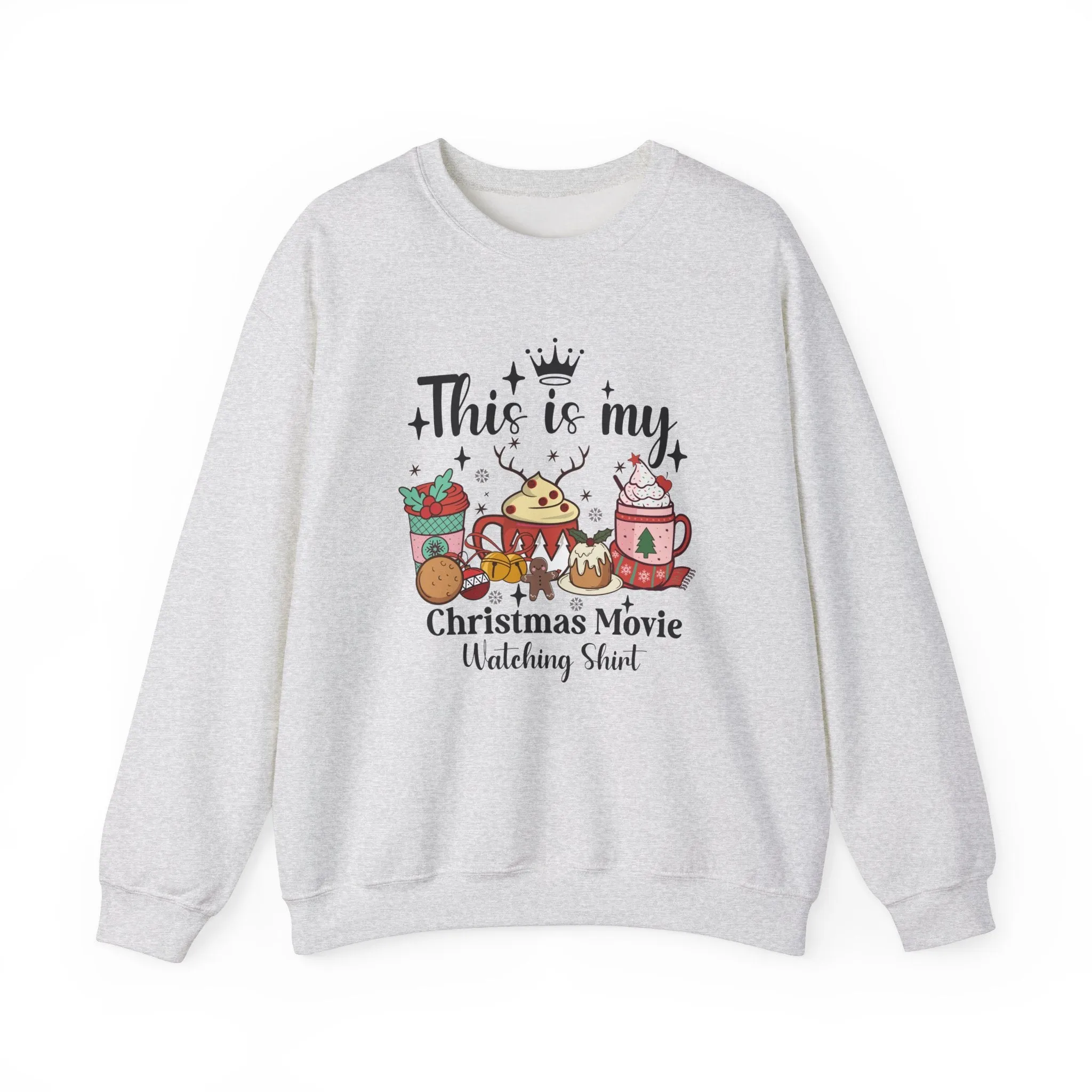 This is My Christmas Movie Watching Sweatshirt - Heavy Blend Crewneck