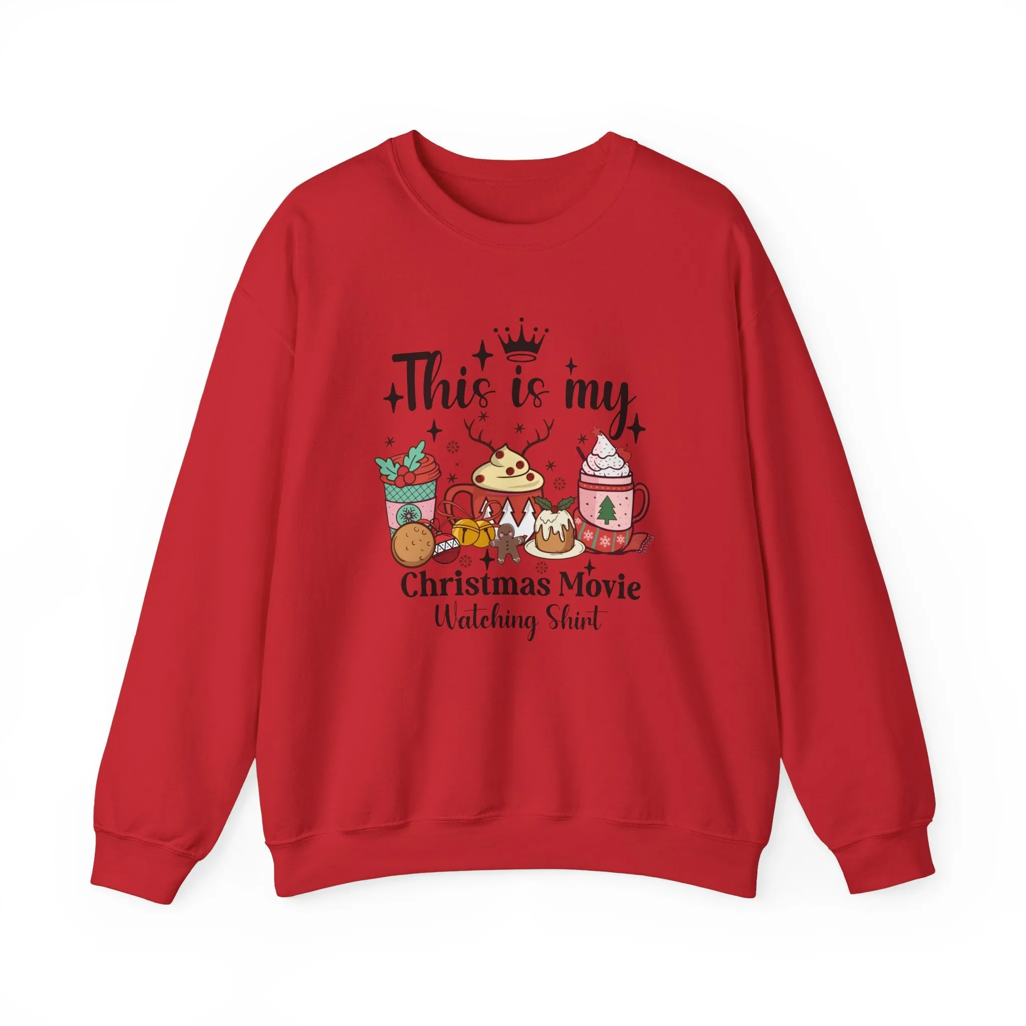 This is My Christmas Movie Watching Sweatshirt - Heavy Blend Crewneck