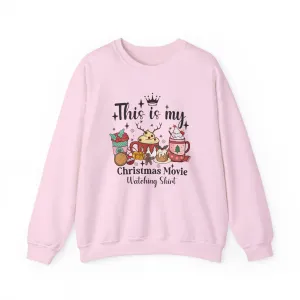 This is My Christmas Movie Watching Sweatshirt - Heavy Blend Crewneck