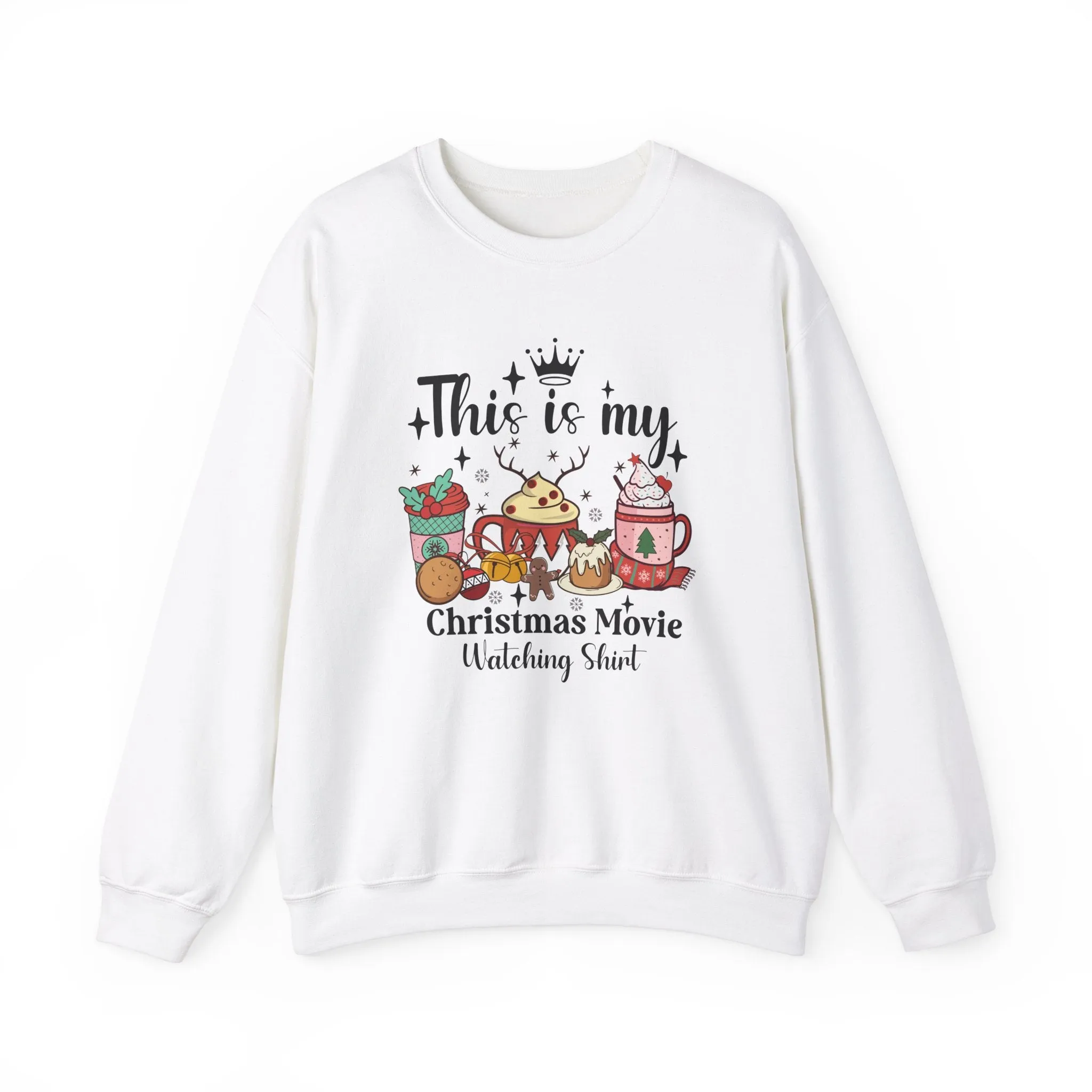 This is My Christmas Movie Watching Sweatshirt - Heavy Blend Crewneck