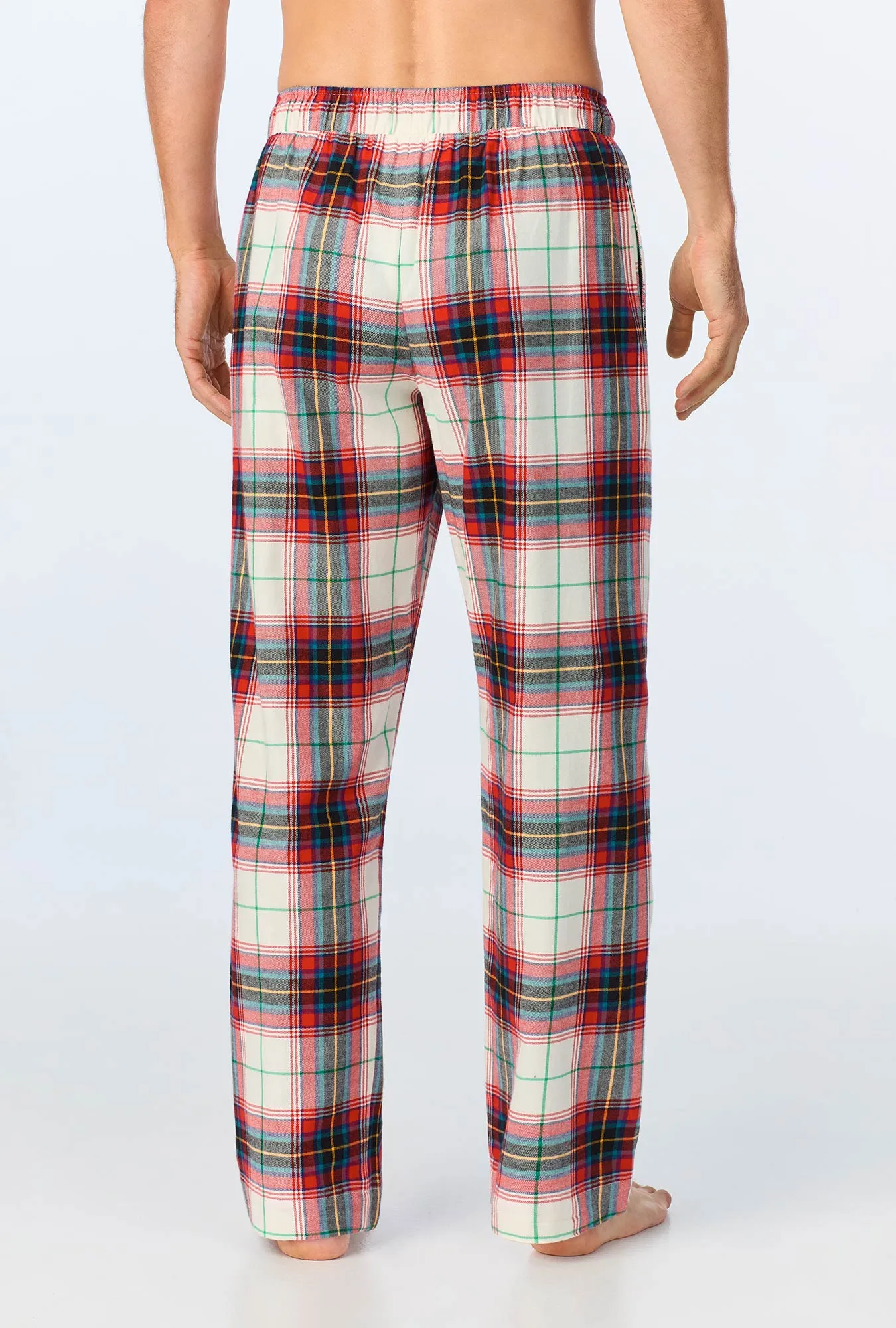 Winter Tartan Men's Woven Portuguese Flannel PJ Pant