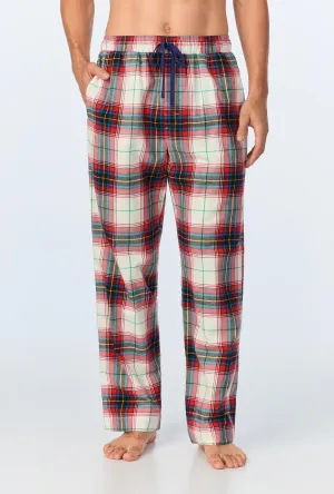 Winter Tartan Men's Woven Portuguese Flannel PJ Pant