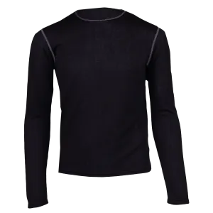 Youth Pepper Bi-Ply Crewneck - Black